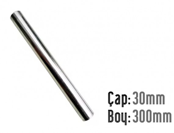 Çap: 30mm X Boy: 300mm x Delik Çapı 5,5 Çubuk Boru Seperatör Neodyum Mıknatıs